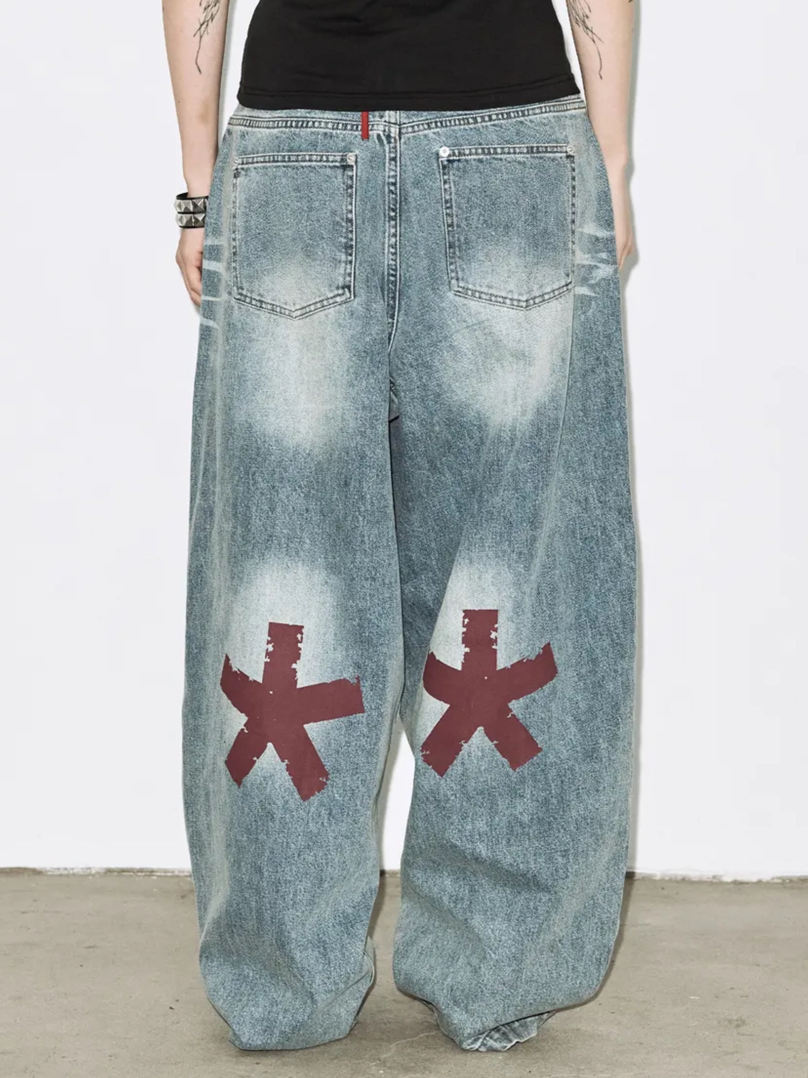 【FANCY CLUB】BAYWATCH DENIM PANTS