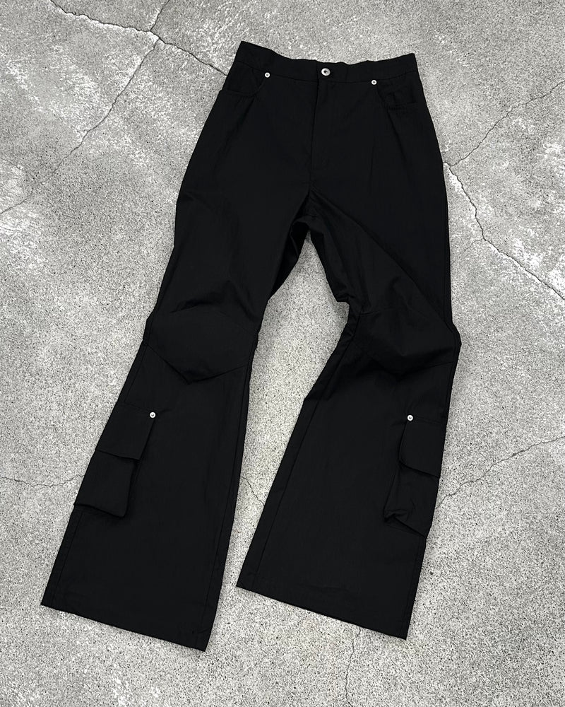 大阪店WEB限定受注制【Chikashitsu +】bootcut utility cargo pants