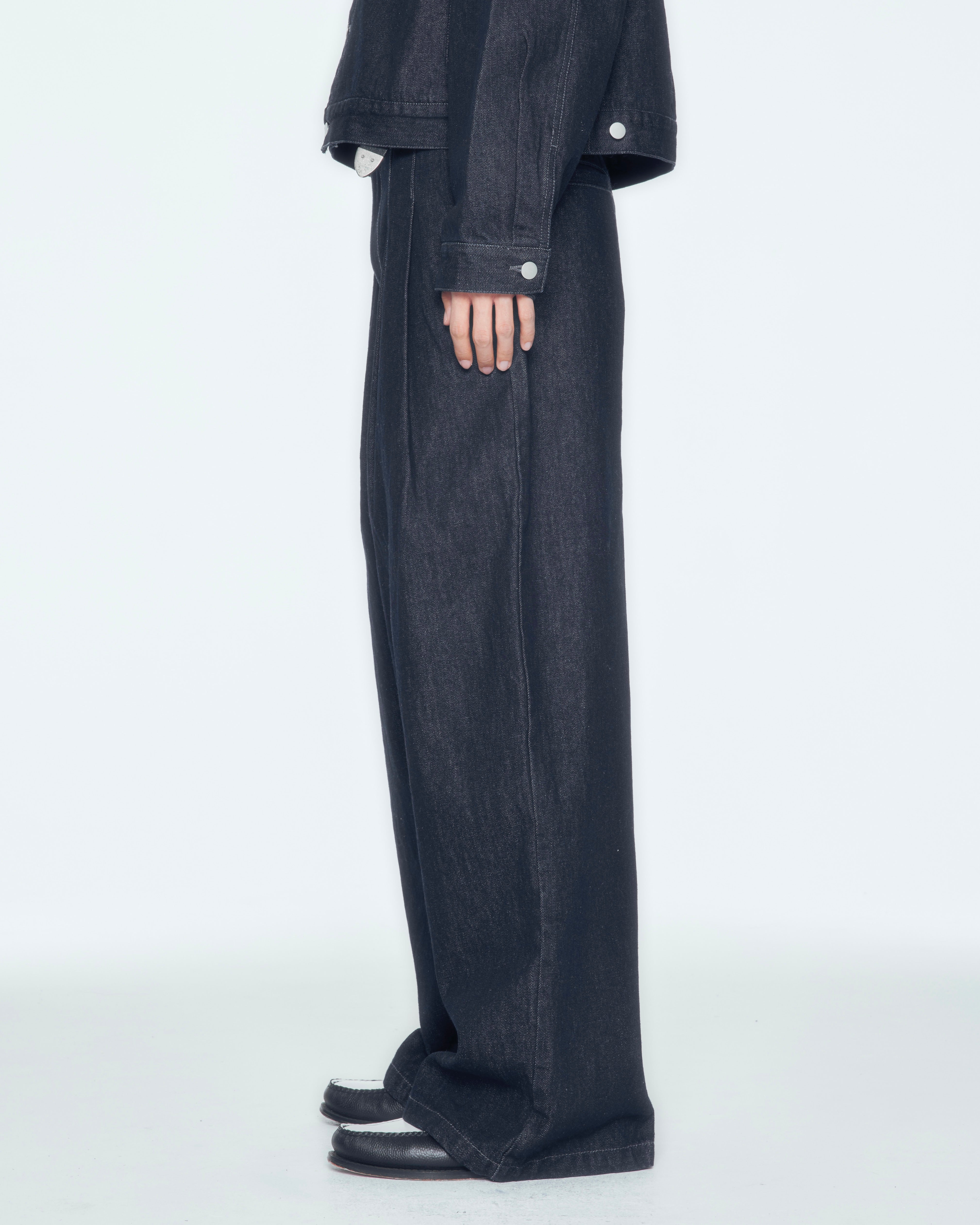 【CS】two tuck baggy denim