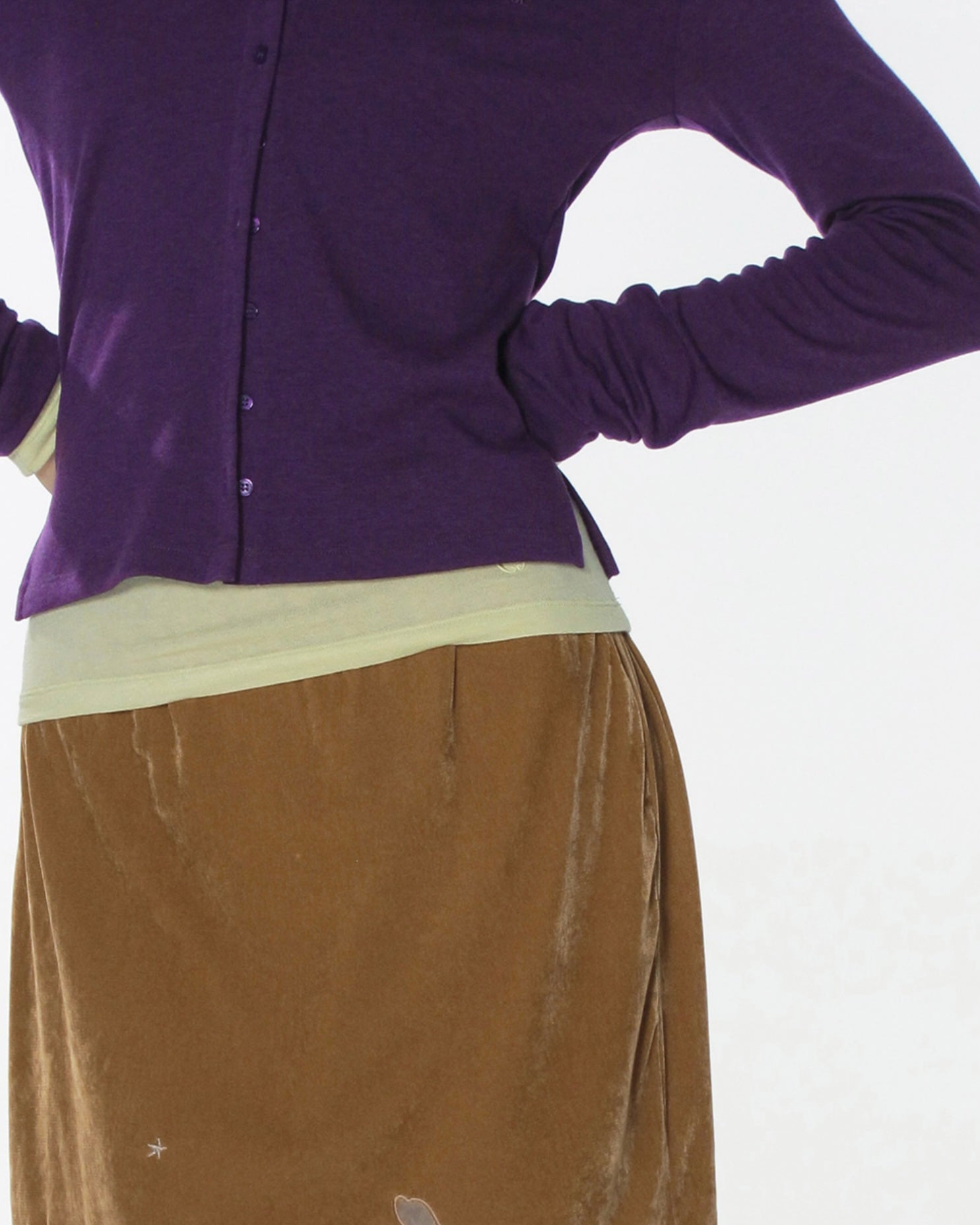 【CRANK】CLASSIC COLLARED CARDIGAN