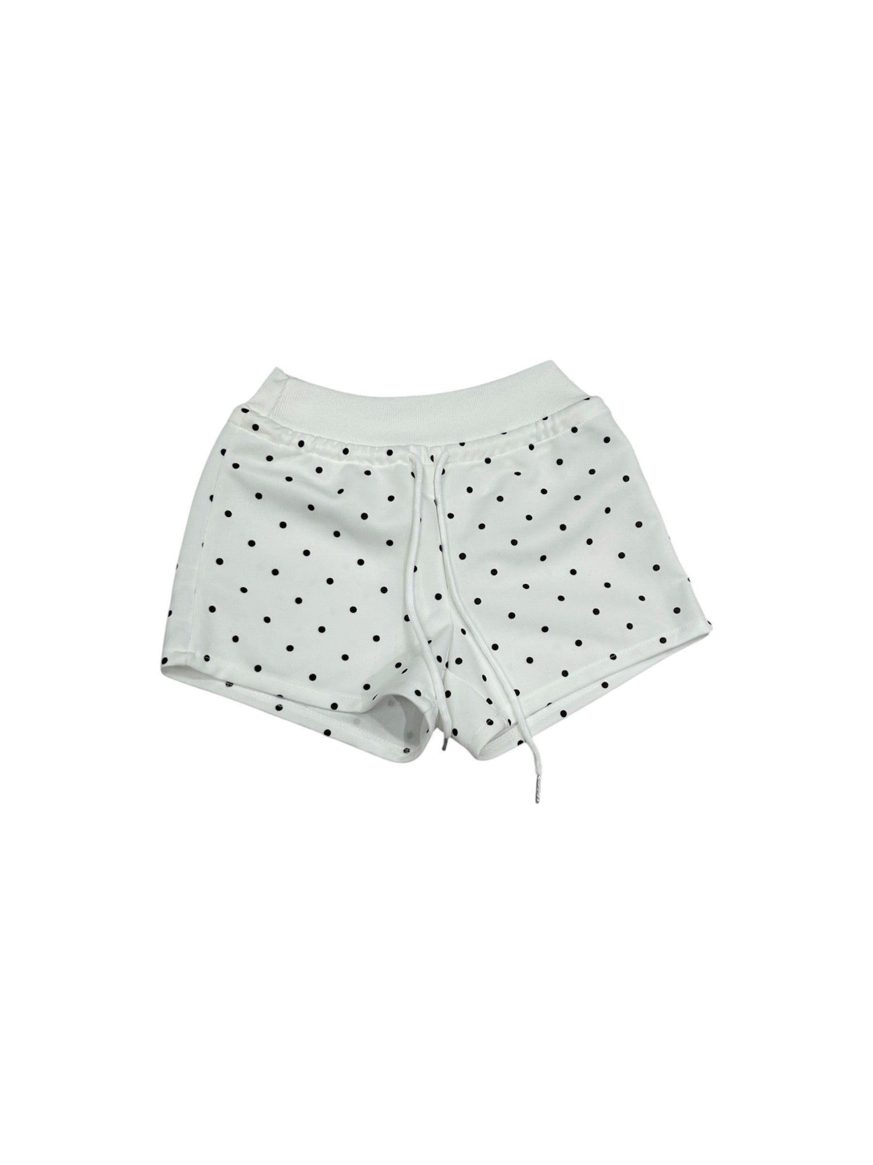 7/4 20:00発売 受注制【nmtc+】Polka Dot Banding Short Pants (3color)