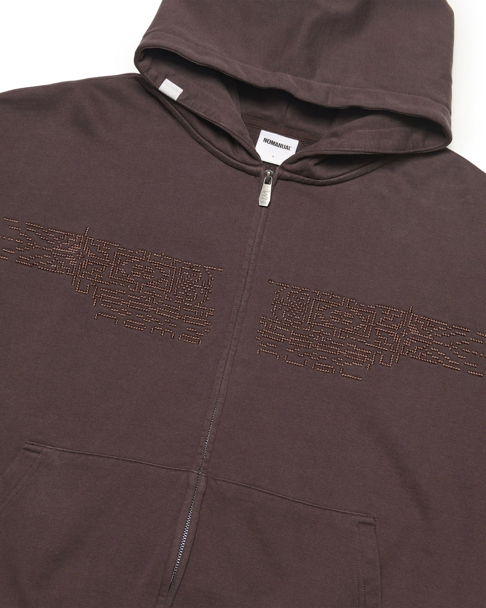 【NOMANUAL】D.P HOODED ZIP-UP