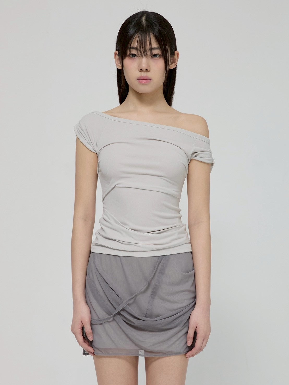 6/22 21:00発売【FLAREUP】Draped Top