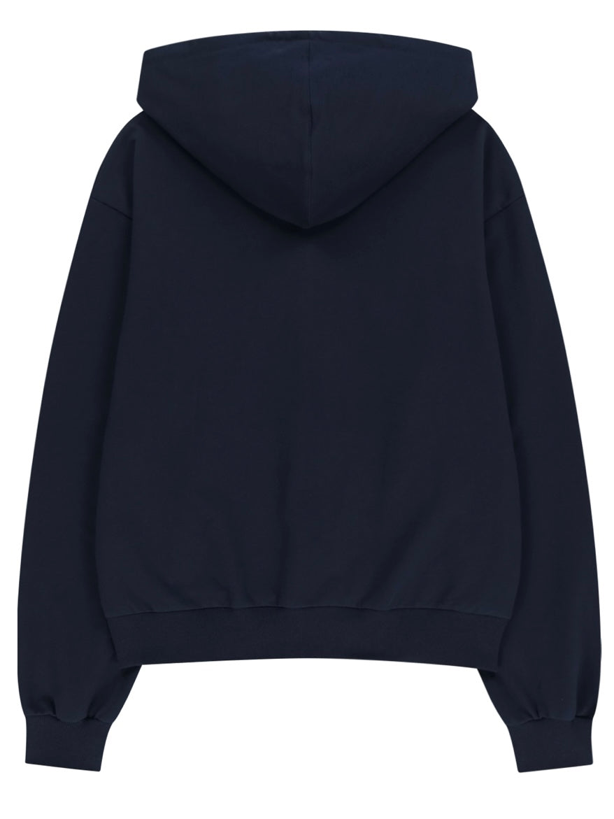 【OJOS】Hotfix Logo Hoodie Zip-up