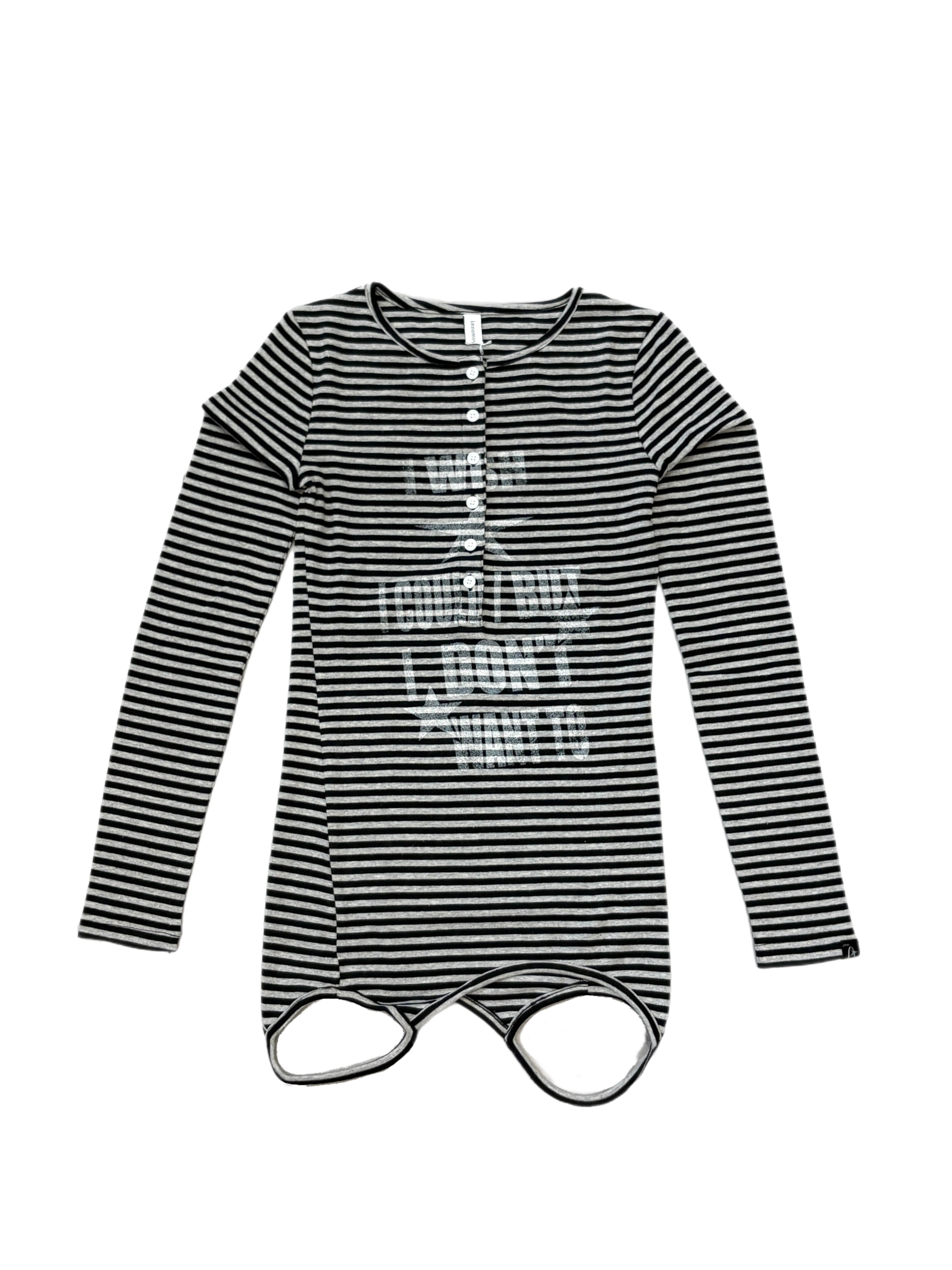 国際配送【BABY09】 3way border print tops (2color)