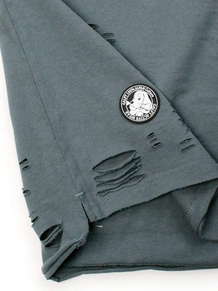 【GALFY】病みに溶かされし大ダメージTシャツ