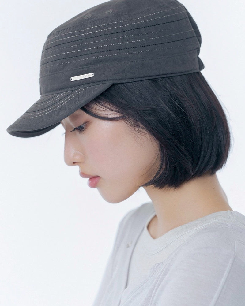 【Miseki seoul】Stitch work cap