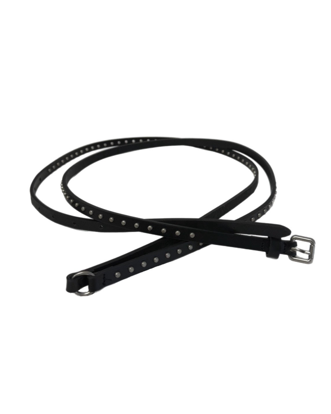 受注制【OaKS】studded double-loop belt