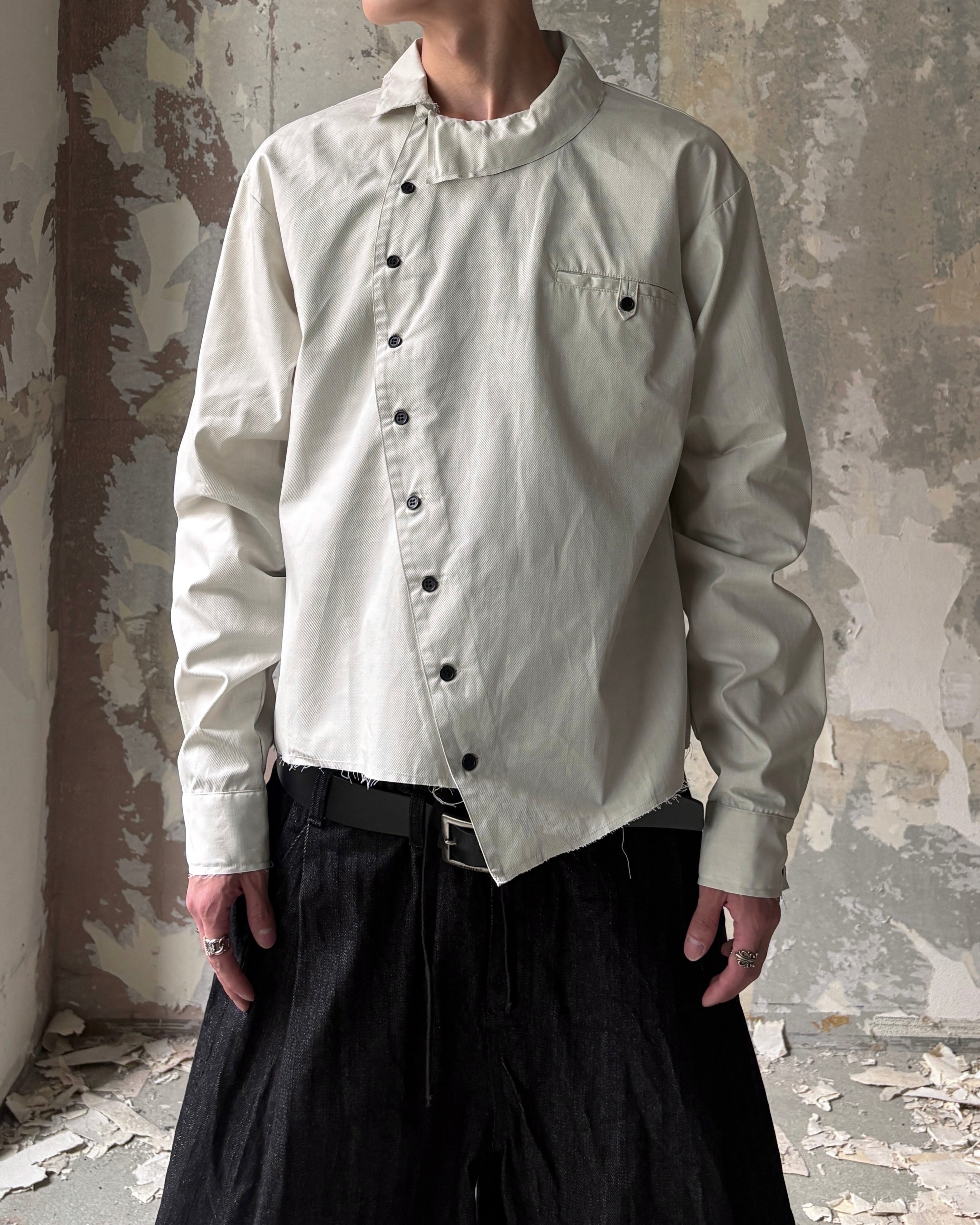 【Lee fi Ne】Offset Fade Shirt