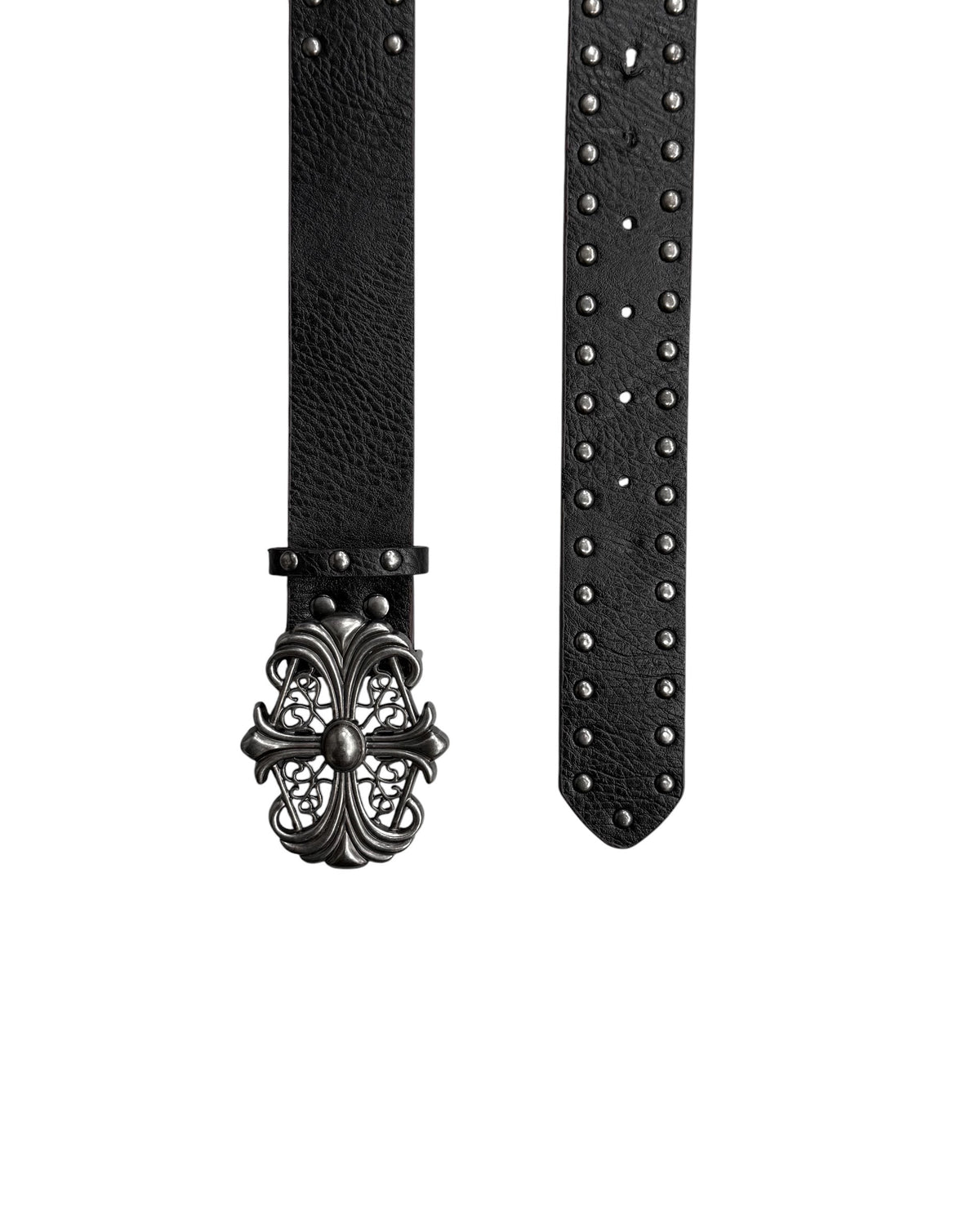 国際配送【Never mind the XU】Metal buckle punk studded belt
