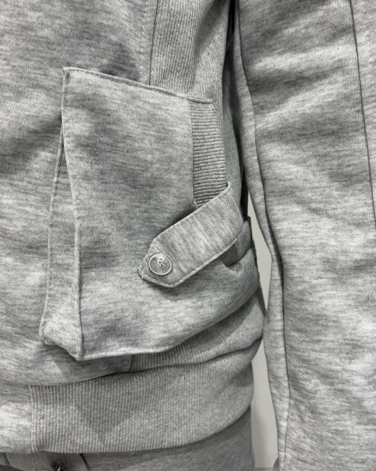 受注制【nmtc+】High neck cargo pocket zip jacket