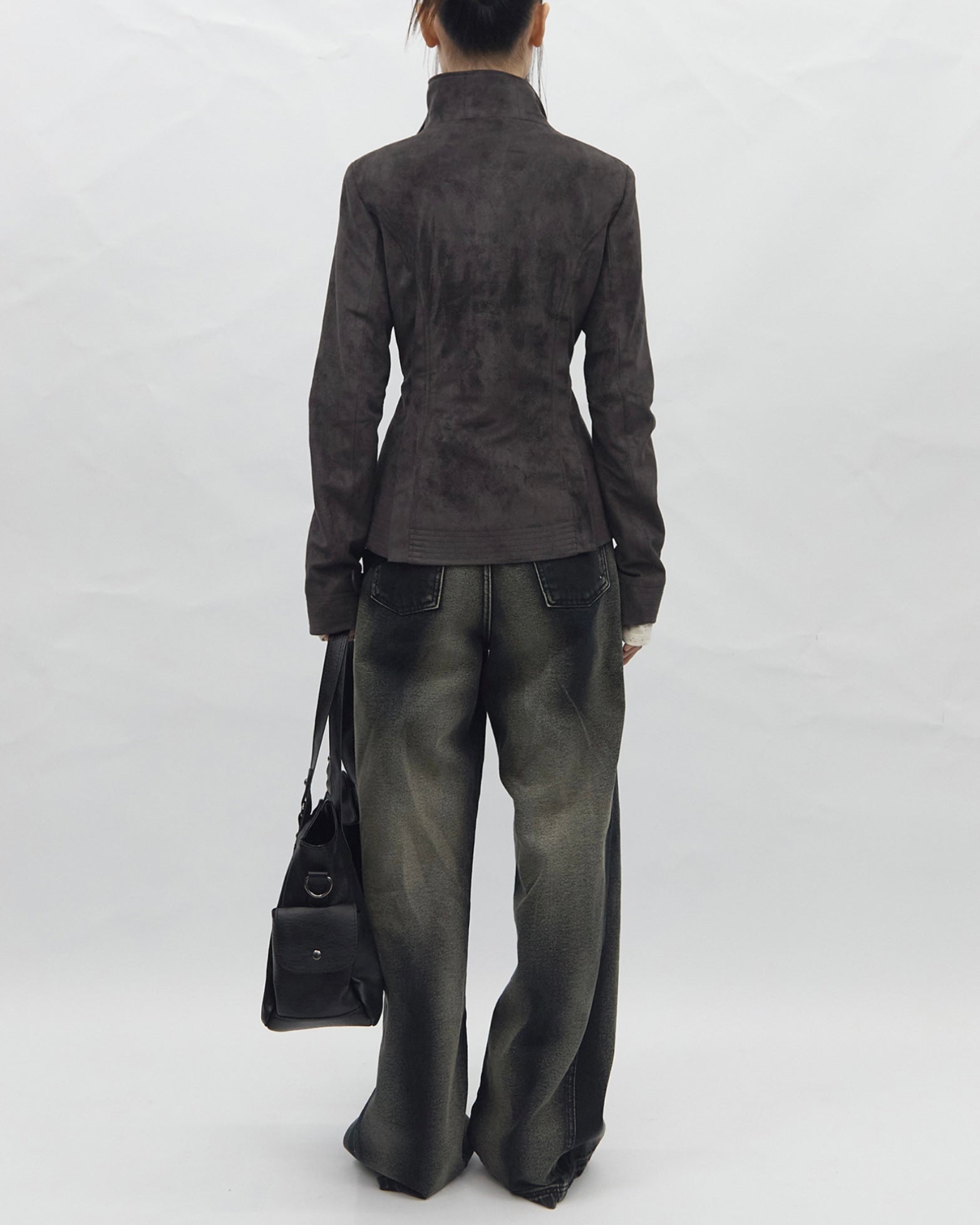 【BLR BLUER】Marked Silence Denim Pants