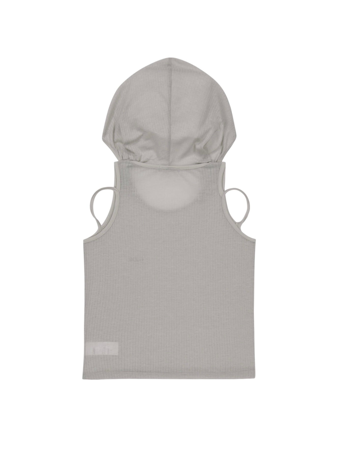 【OJOS】Rib Hood Sleeveless