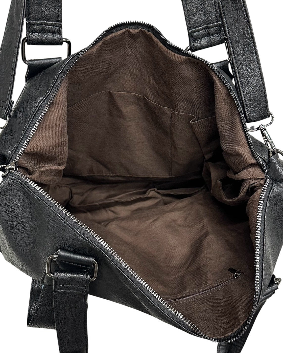 受注制【nmtc+】modern 2way fake leather cross bag