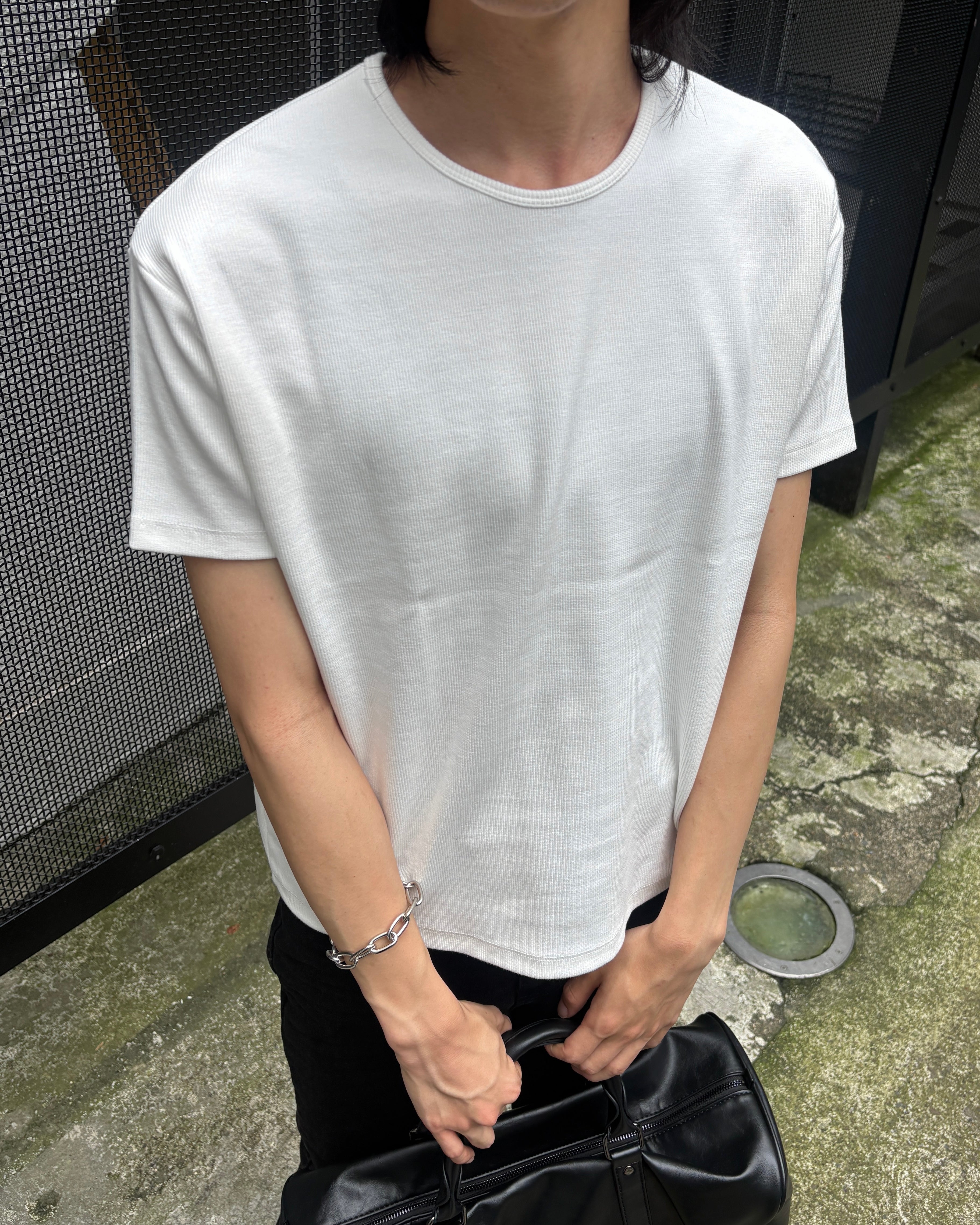 受注制【youll】Essential compact tee (2color)