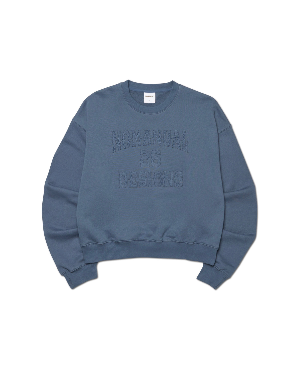 【NOMANUAL】N.D.A CROP SWEATSHIRT