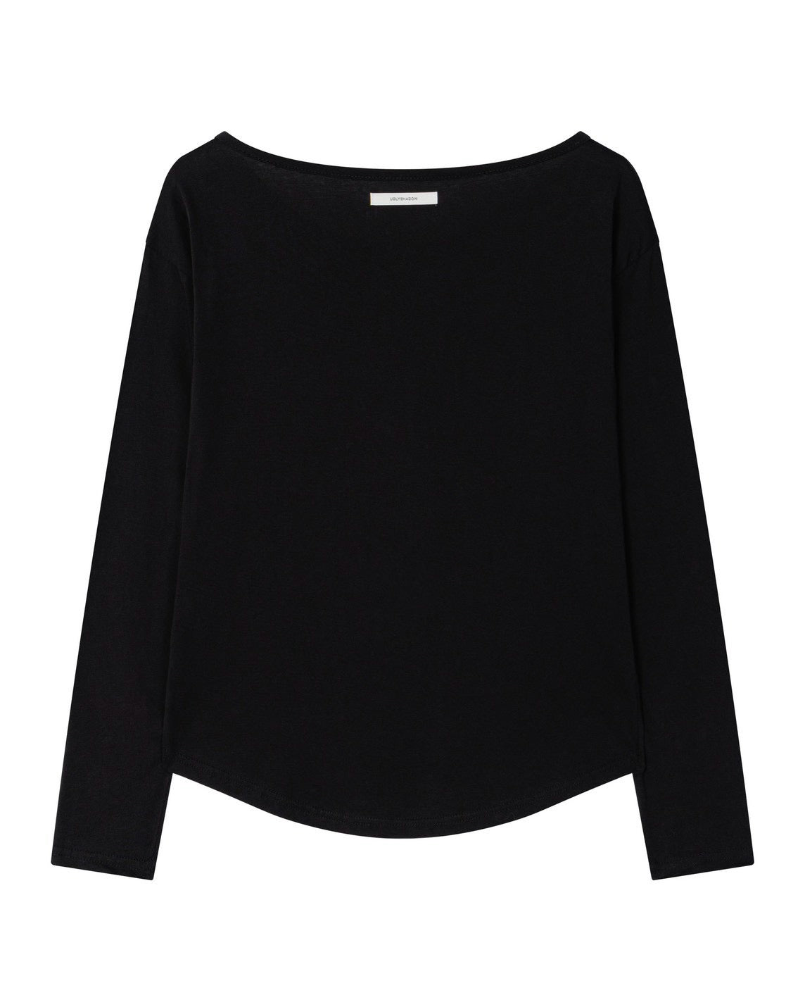 【Uglyshadow】PLACKET RIBBED T-SHIRT