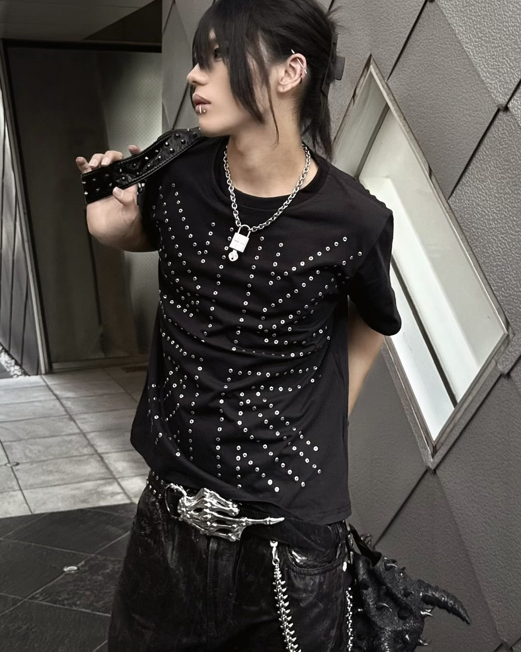国際配送【Never mind the XU】union jack T-shirts
