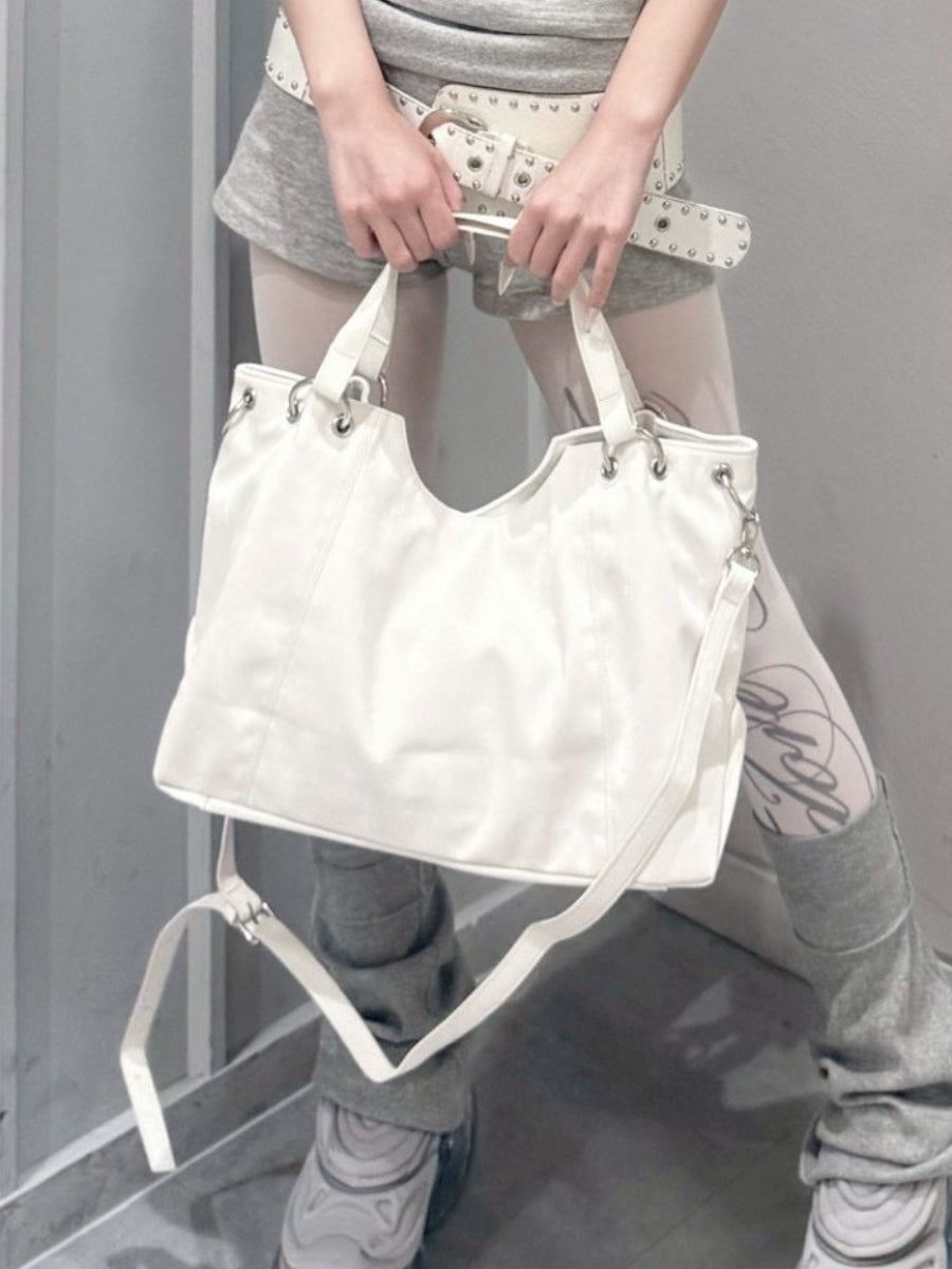 6/19 20:00発売 受注制【nmtc+】Crossbody Shoulder Tote Bag (3color)