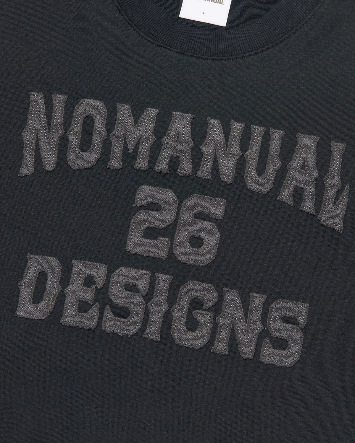 【NOMANUAL】N.D.A CROP SWEATSHIRT