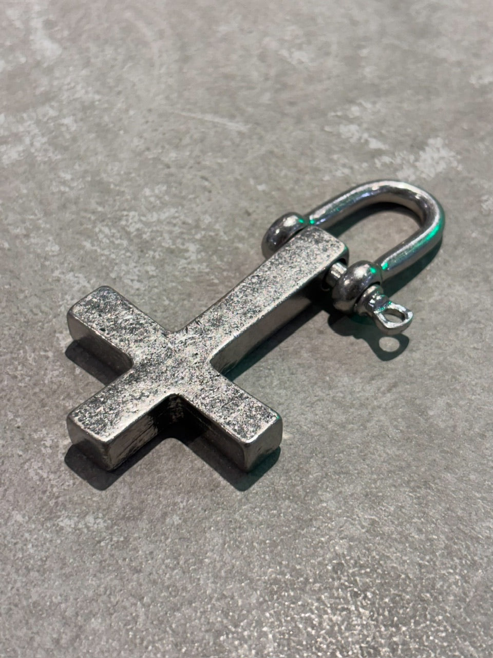 国際配送【Never mind the XU】2way chain cross necklace