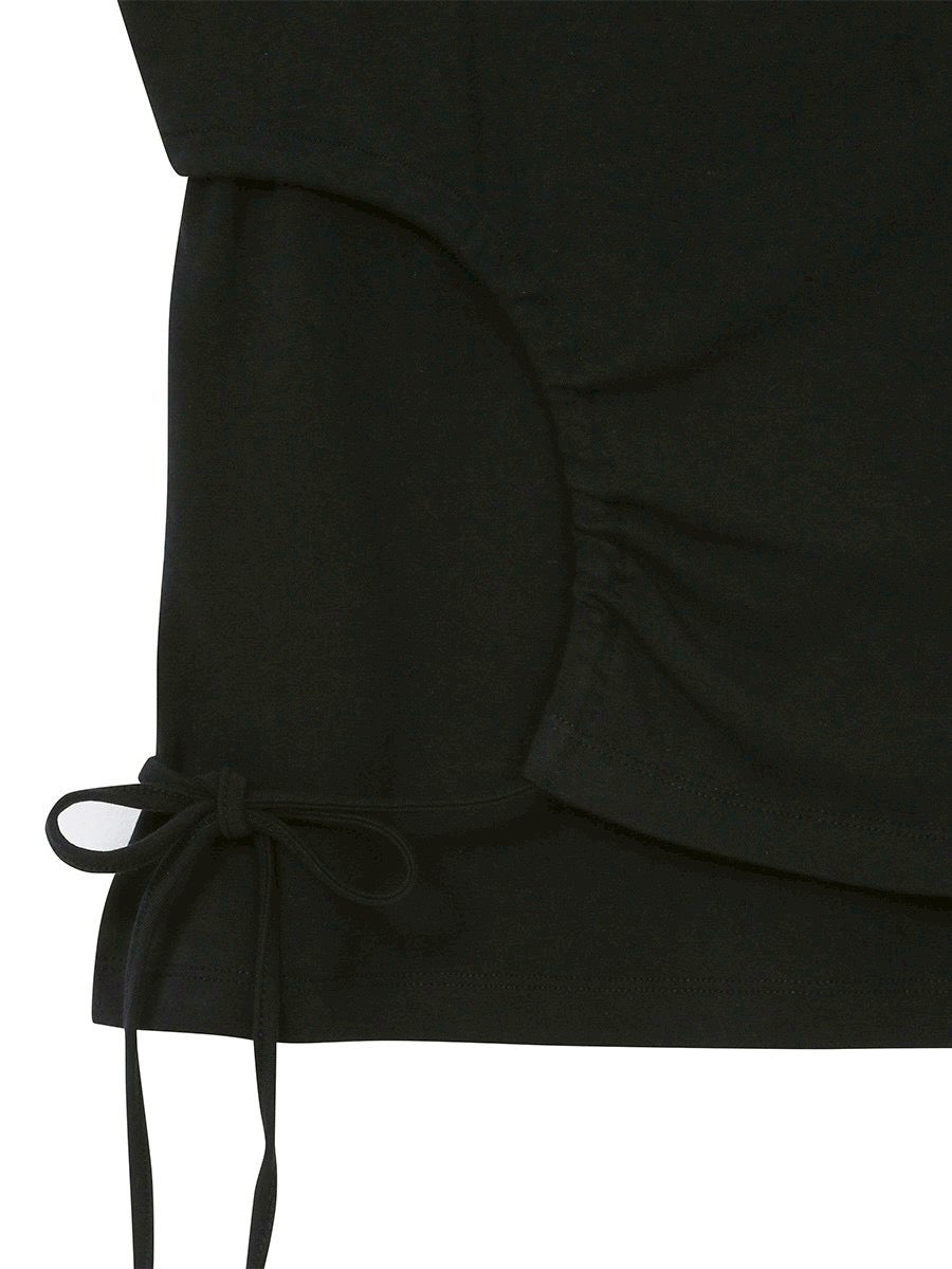 【Miseki seoul】String shirring short sleeve