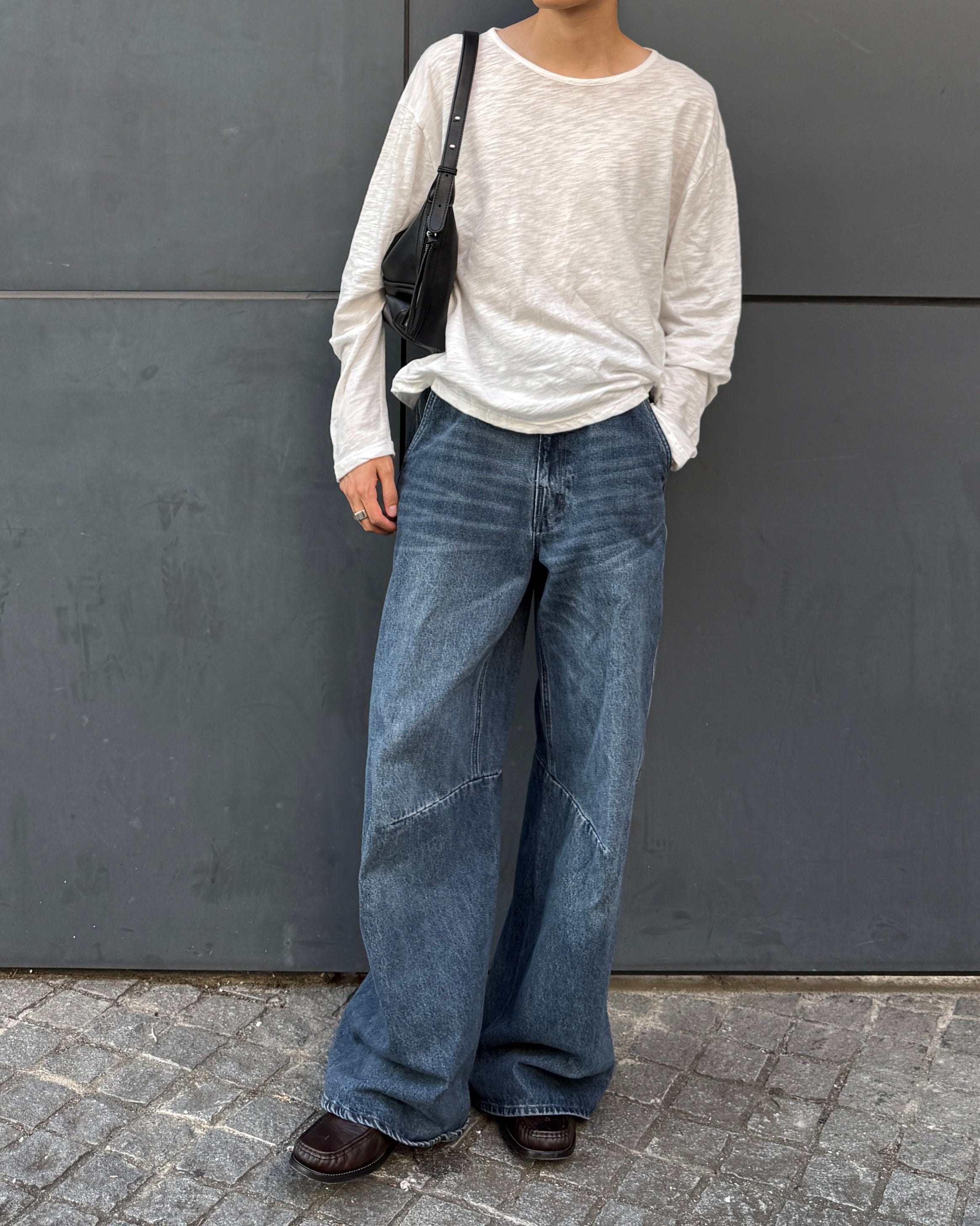 東京店WEB限定受注制【Chikashitsu +】summer slub long sleeve (4color)