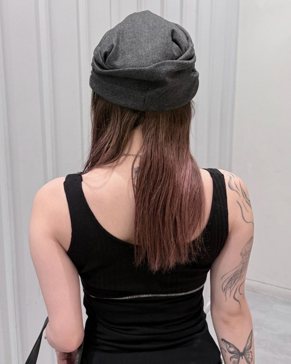 受注制【nmtc+】Ruched Casquette (2color)