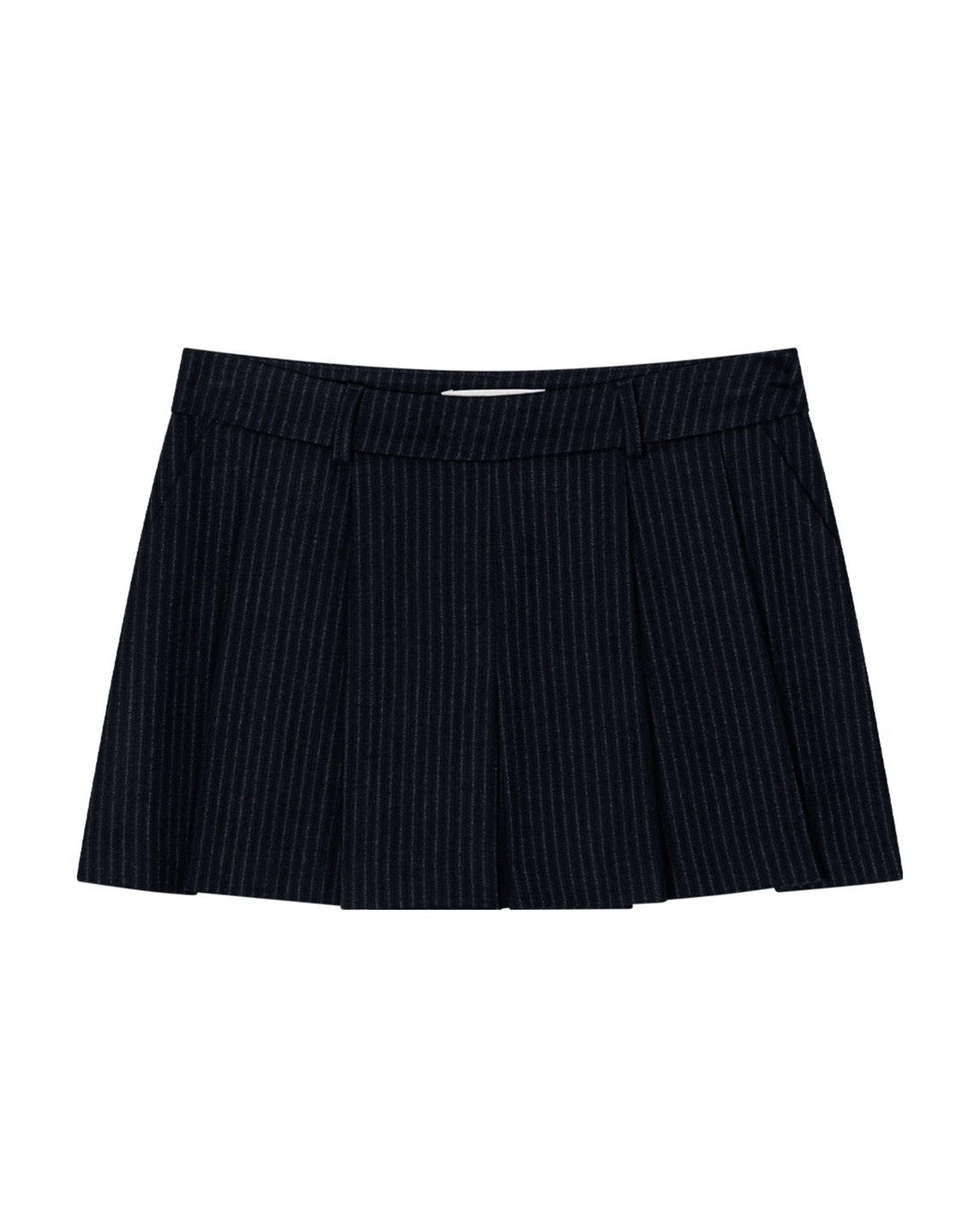【Uglyshadow】STRIPE PLEATED PANTS