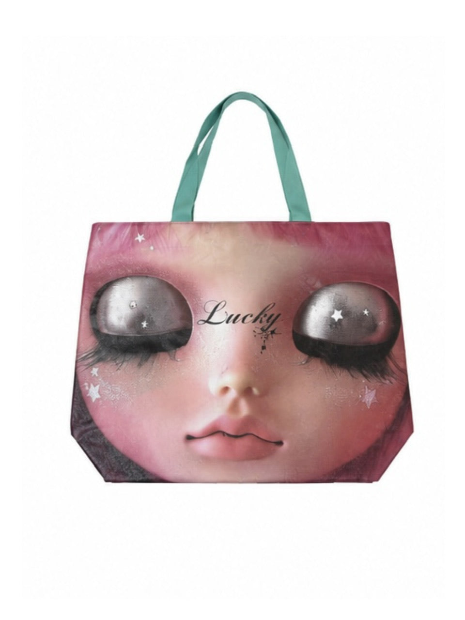 国際配送【Never mind the XU】graphic tote bag 2