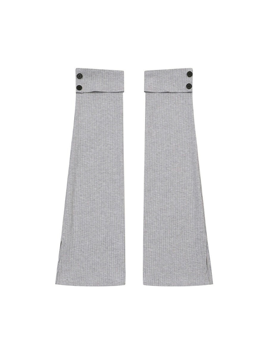 【Miseki seoul】Button slit leg warmer