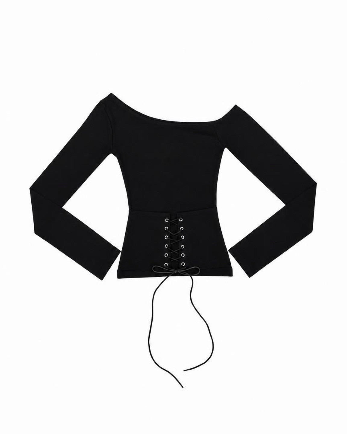 受注制【nmtc+】Corset Lace-Up Long Sleeve (3color)