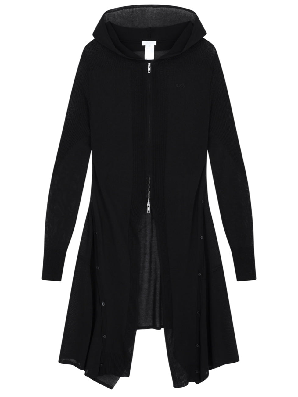 【OJOS】Detach Panel Knit Hoodie