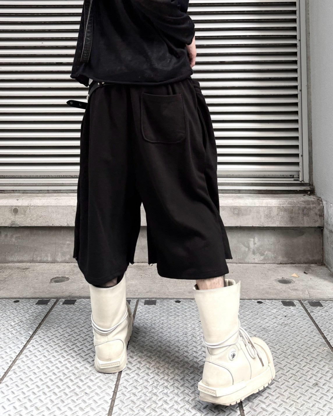 受注制【nmtc+】Double Waist Bermuda Pants (2color)