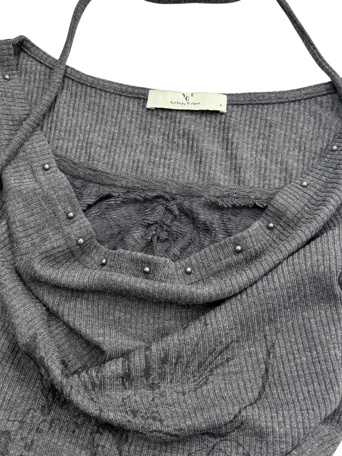 7/4 20:00発売 受注制【nmtc+】Doodle Lace Sleeveless Tee Muffler Set (2color)