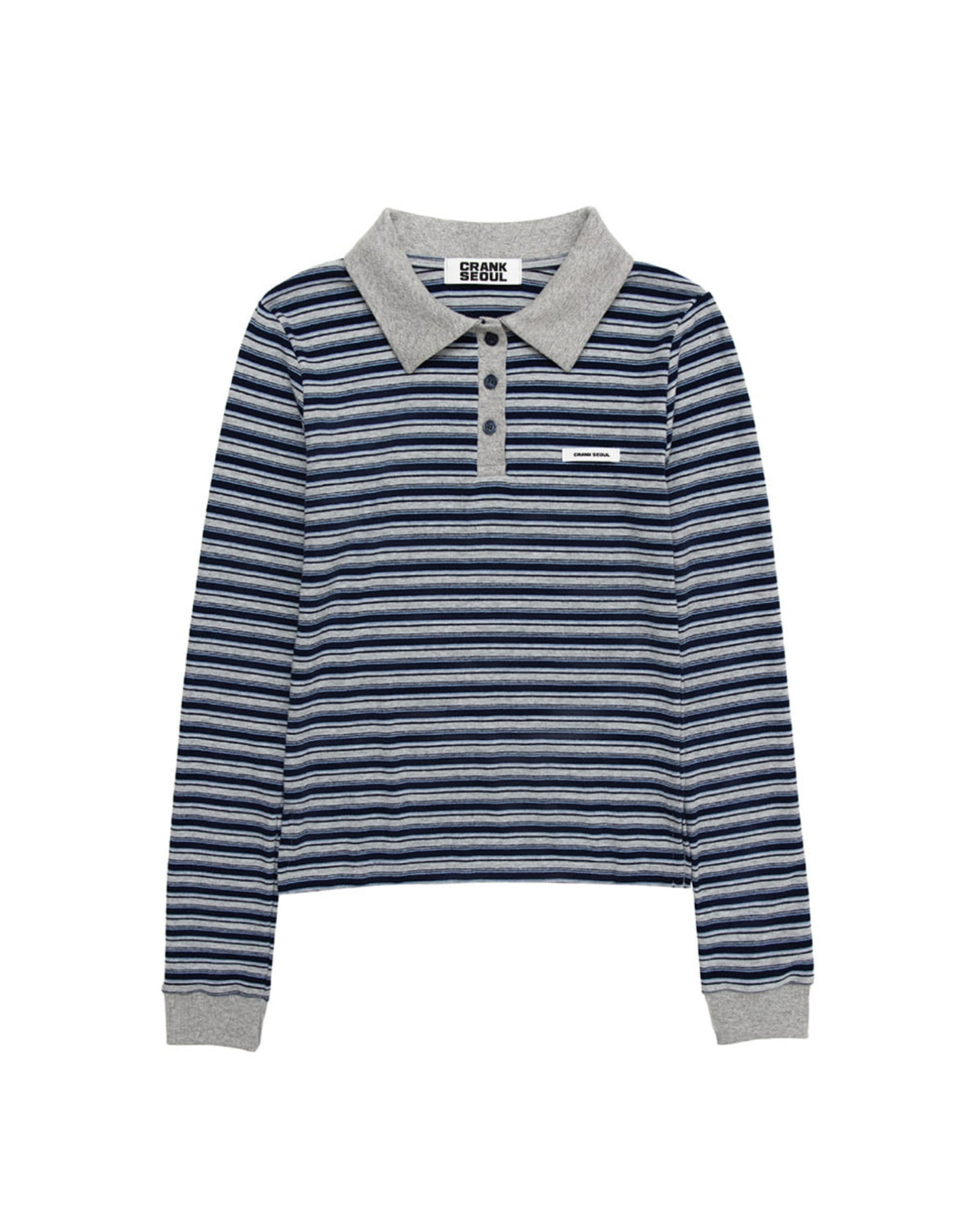【CRANK】PIN STRIPE PK TOP