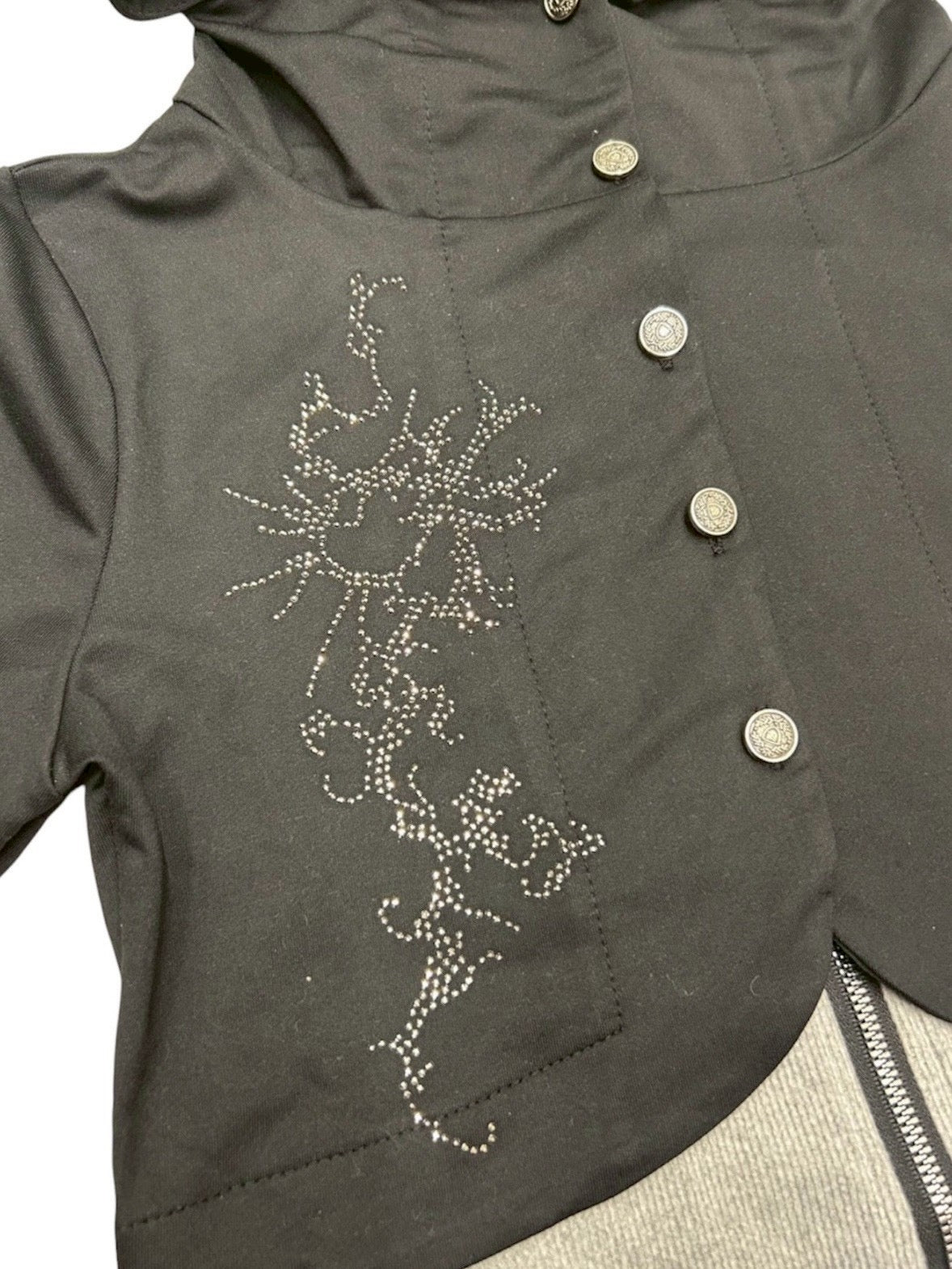 3/1 20:00発売 受注制【nmtc +】bi color vintage zip up hoodie / 【エヌエムティーシープラス】バイカラービンテージジップアップパーカー (2color)