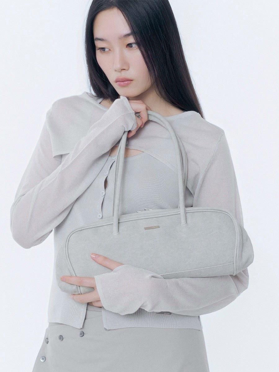 【Miseki seoul】Twill baguette bag