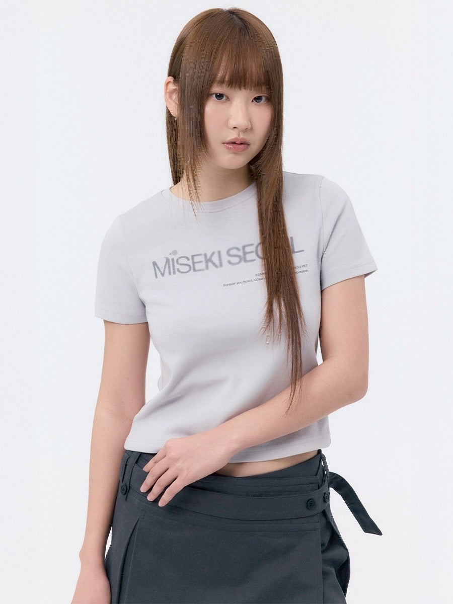 【Miseki seoul】Logo short sleeves