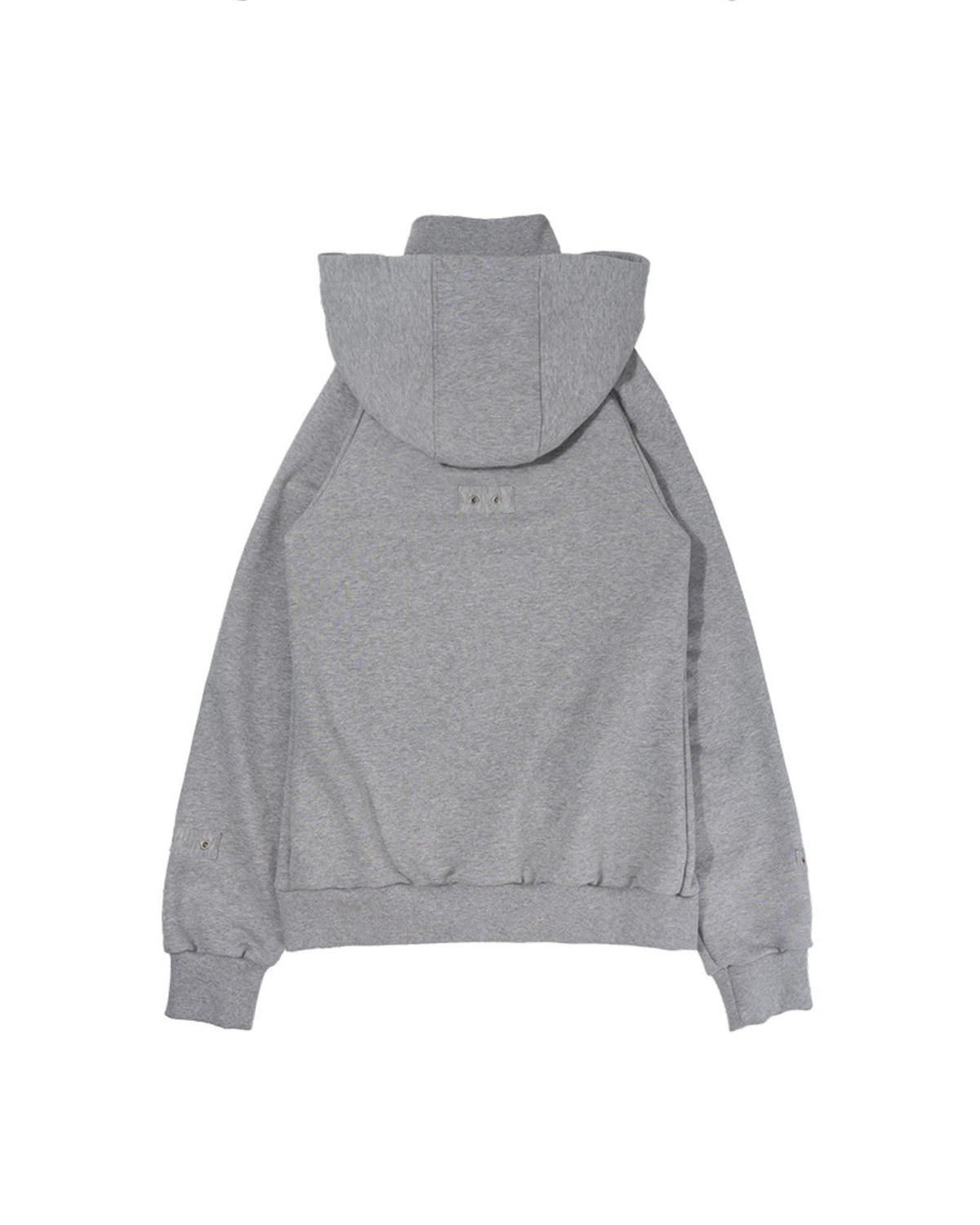 【FANCY CLUB】LAYER BUCKLE HOODED ZIP-UP