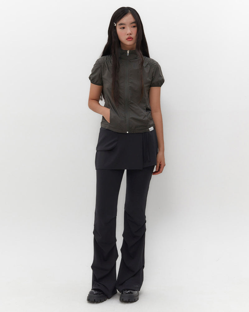 【TUOMIO】STRAPPY SKIRT PANTS