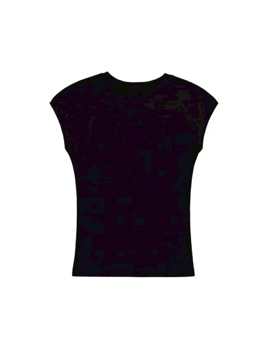 【ROCK CAKE】Aura Cap Sleeve Top