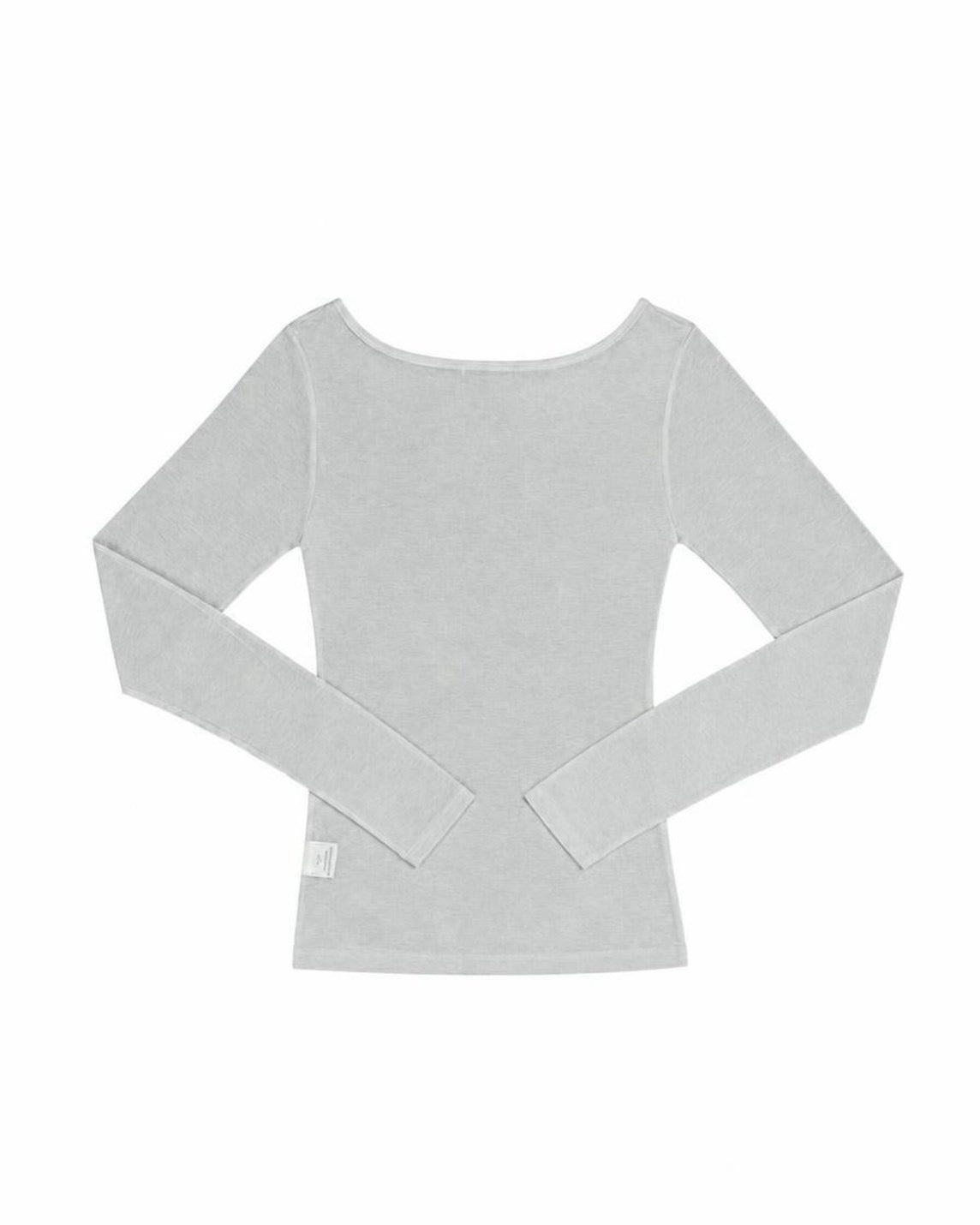 受注制【nmtc+】Angel V-Neck Long Sleeve T-shirt (2color)