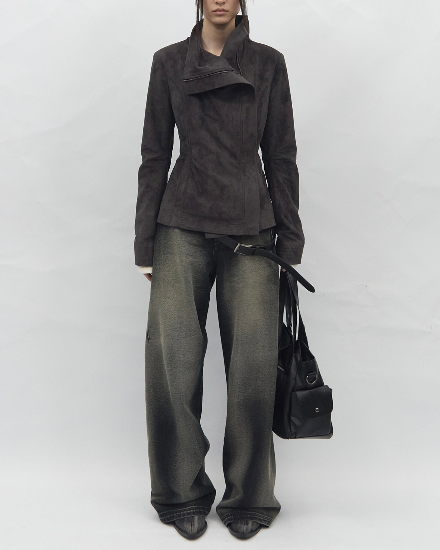 【BLR BLUER】Marked Silence Denim Pants