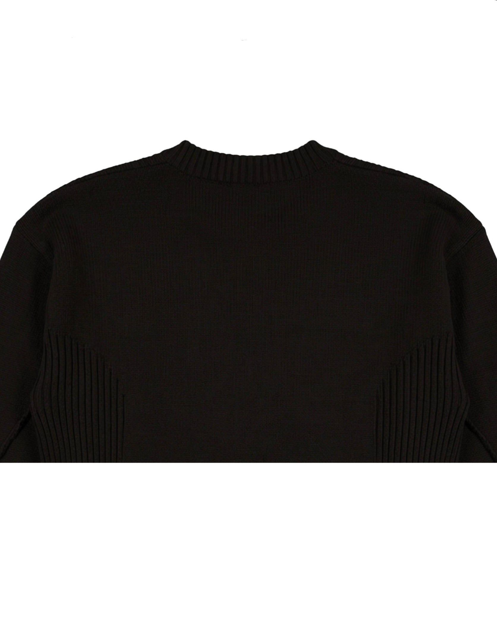 【BLR BLUER】Faded Vintage Henley Knit Sweater