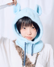 9/18 20:00 発売
国際配送【Nerd out XU】Kumasan Knit Balaclava