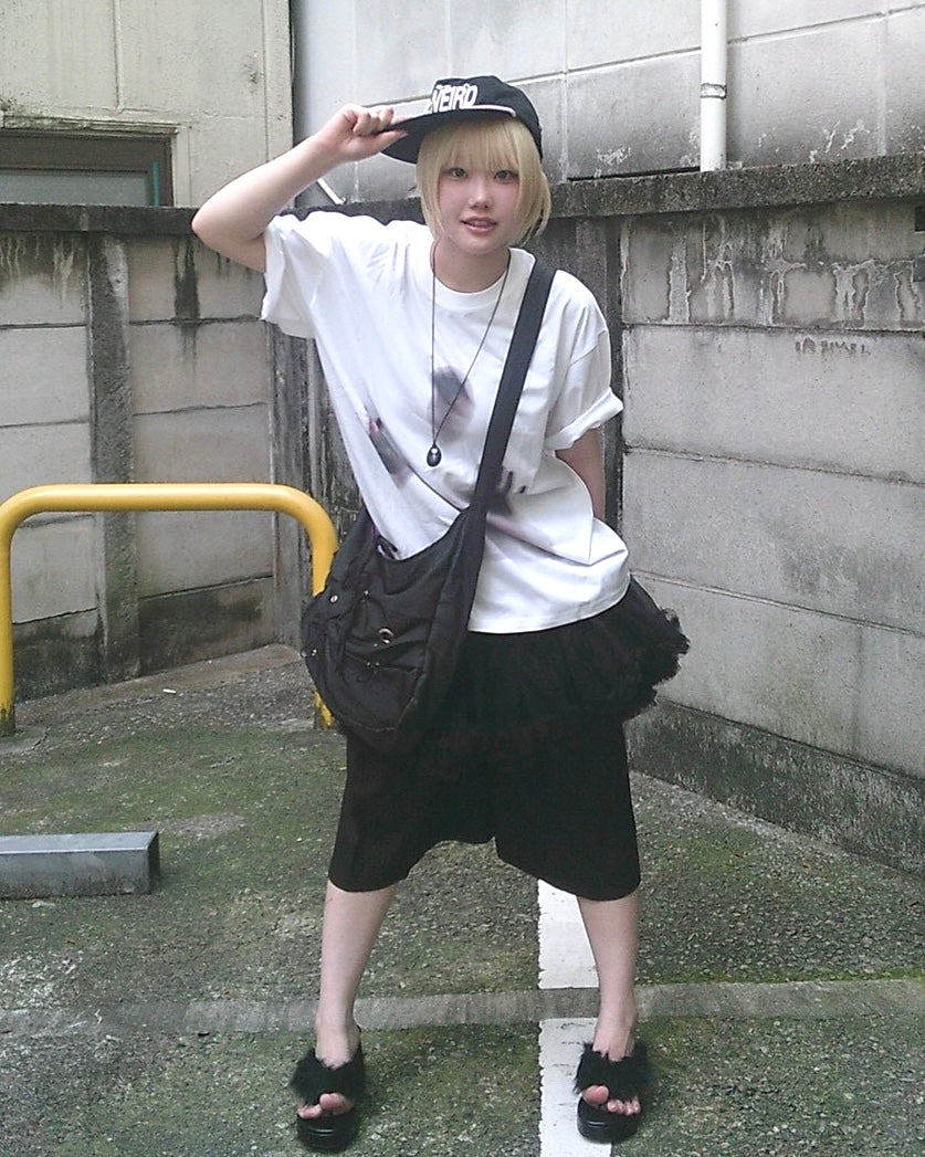 7/17 20:00 発売 国際配送【Nerd out XU】volume frill skirt (4color)