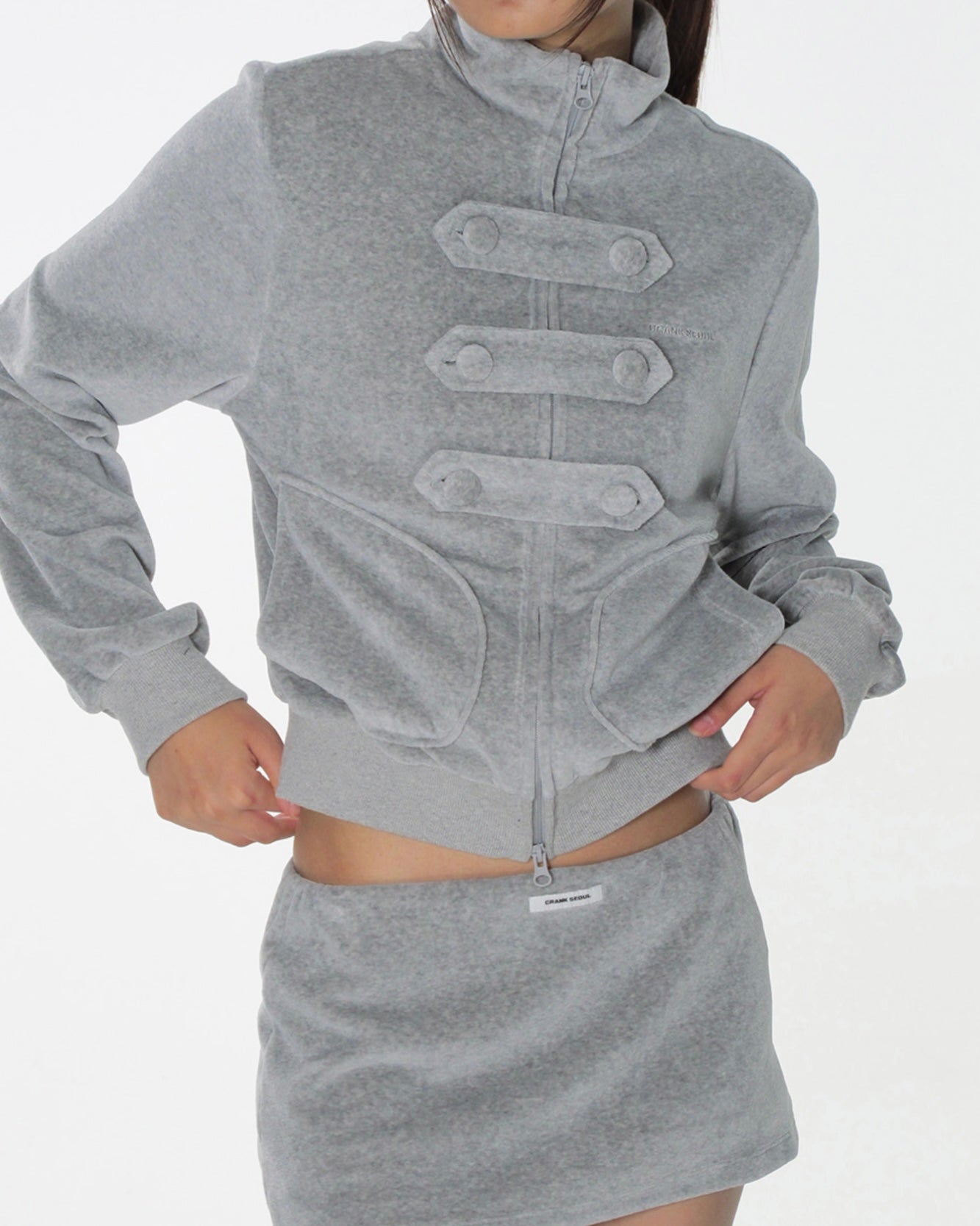 【CRANK】TERRY MICRO SKIRT