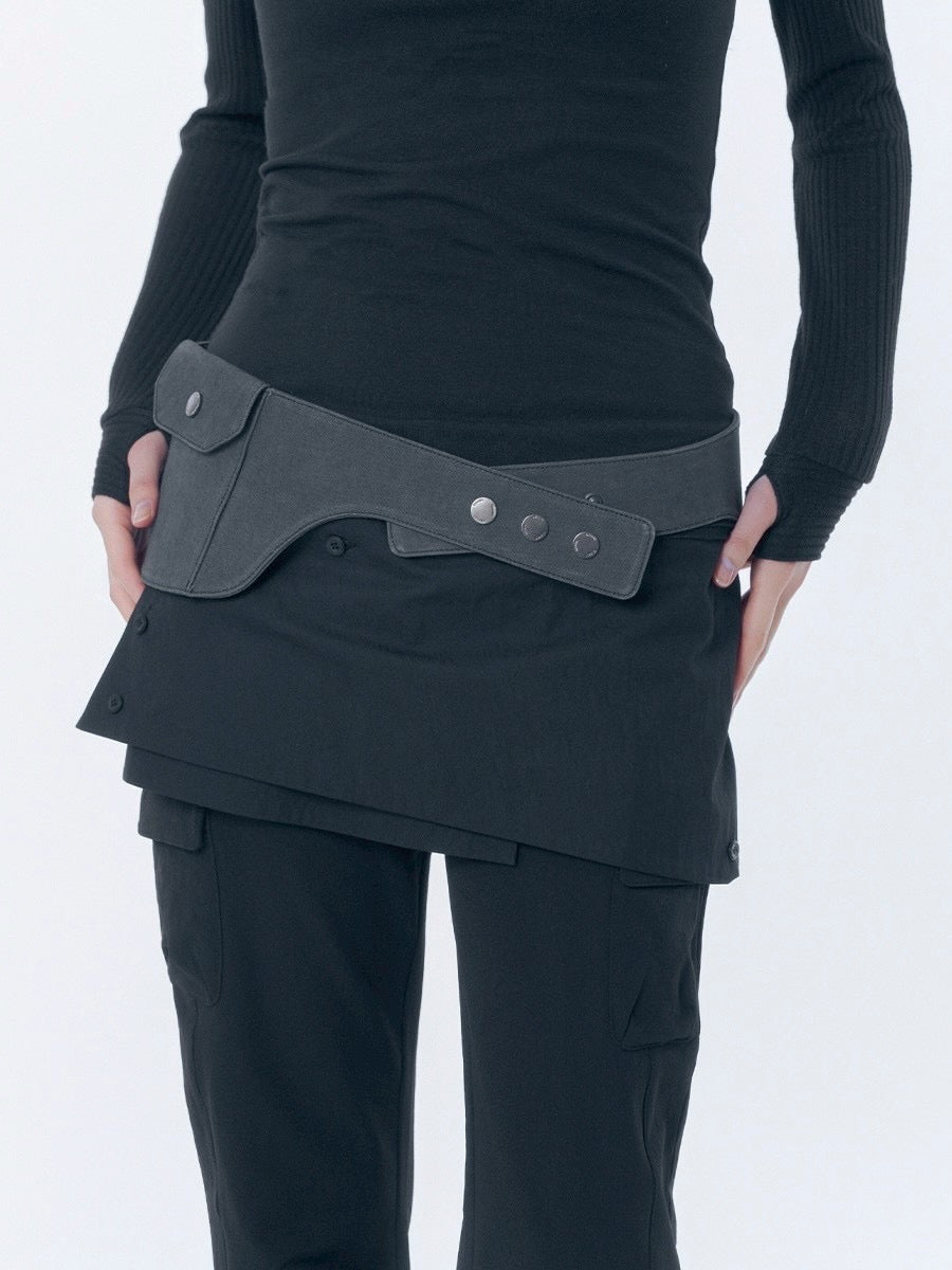 【Miseki seoul】Flap cotton belt