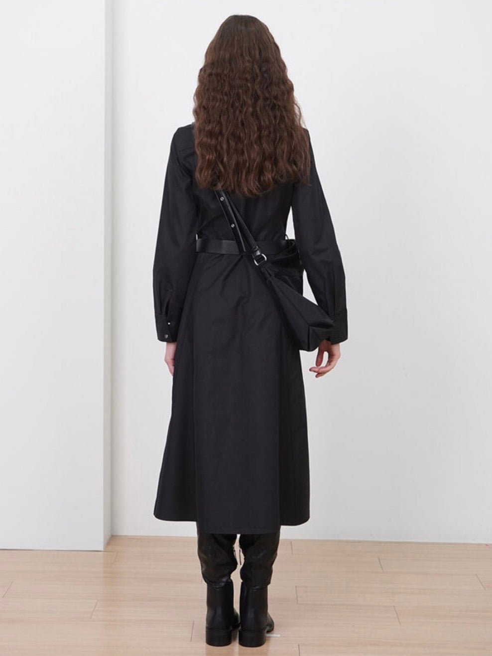 【HAH ARCHIVE】Contour Belted Bag (ナイロン)